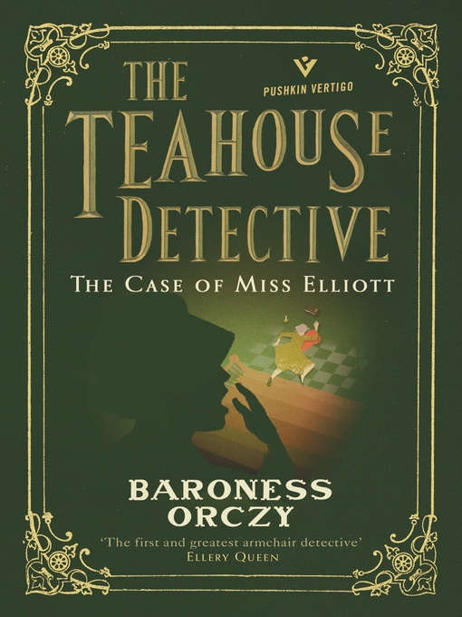 Cover image for The Case of Miss Elliott